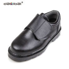 Wholesale work safety shoe for men slip resistant genuine leather upper material